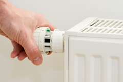 Over Green central heating installation costs